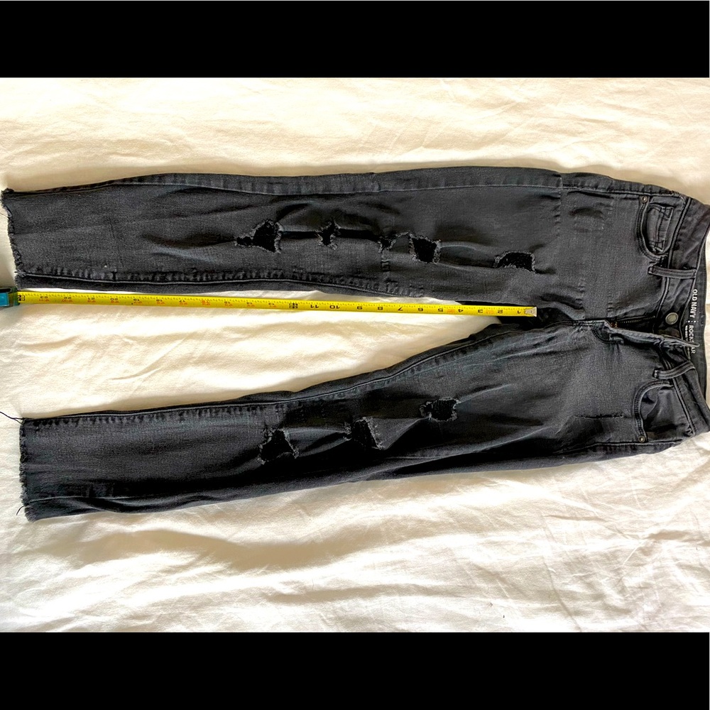 Destroyed Grey Jean